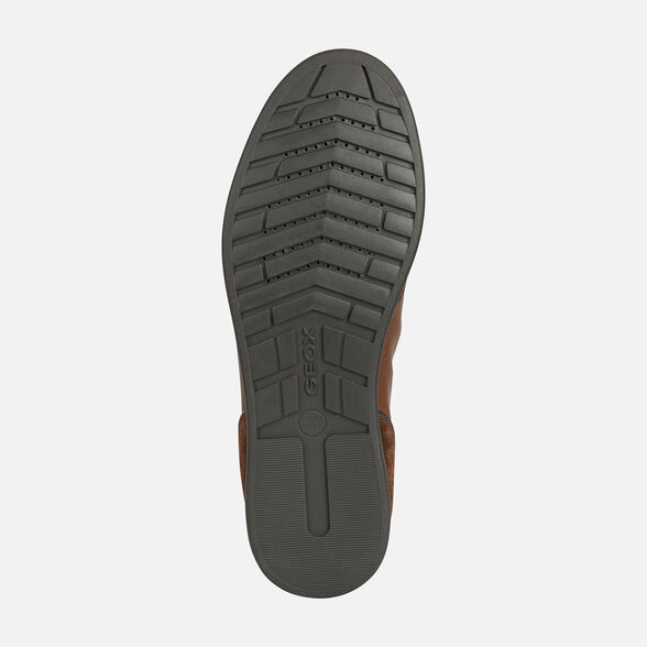 Geox Mens U254GA U Renan - Brown Leather