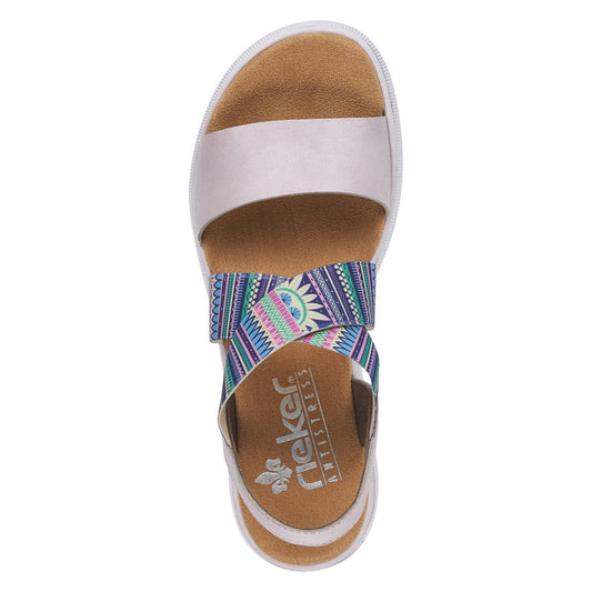 Rieker V44G8-30 Ladies Flieder/Lila-Multi