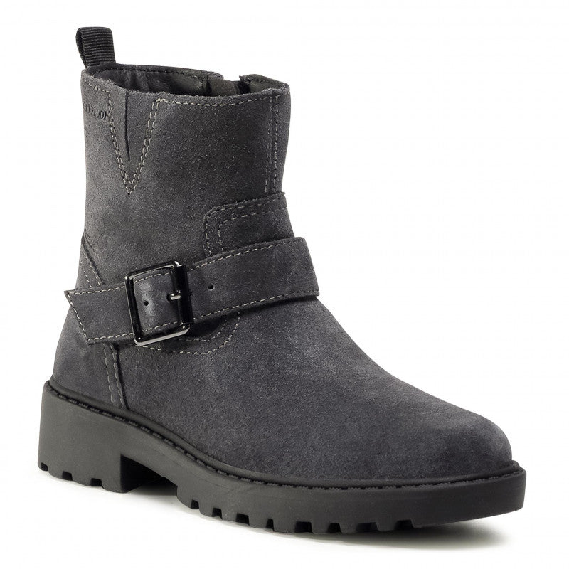Geox J04Afb Casey Waterproof Girls Grey