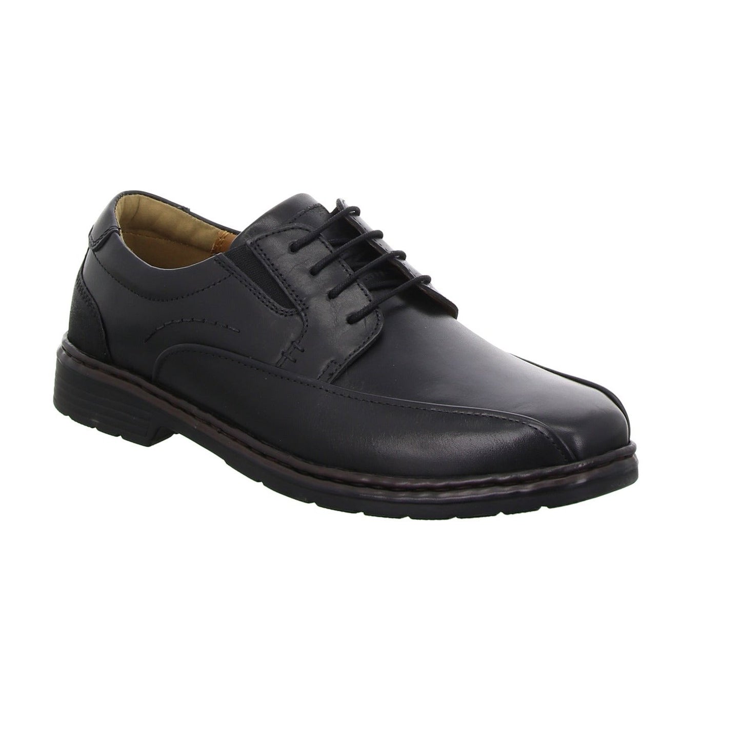 Josef Seibel Mens Alastair 04 Black Shoes 42804-860-100