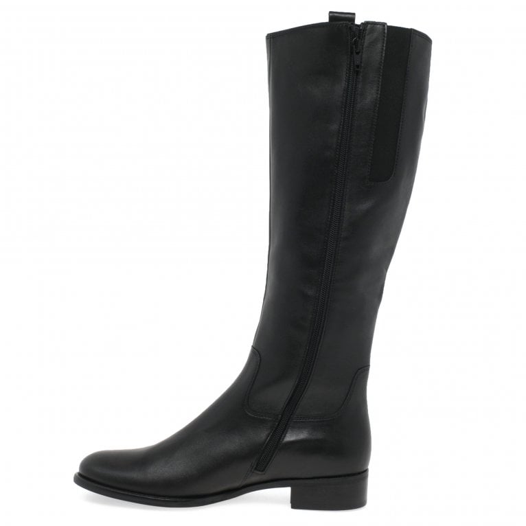Gabor Ladies Brook M Black Long Boots 51.649.27