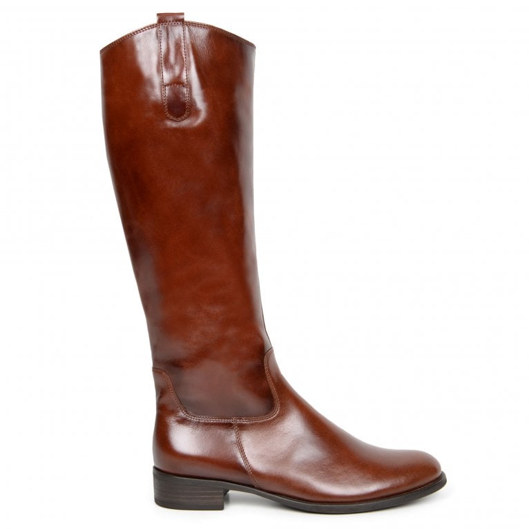 Gabor Ladies Brook M Sattle Brown Long Boots 51.649.22