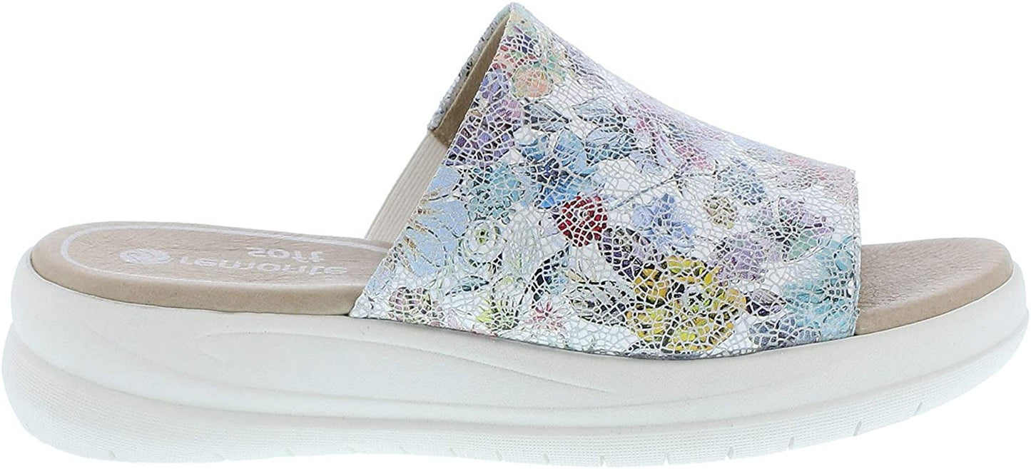 Remonte Ladies Floral Slip On Sandals D4251-90