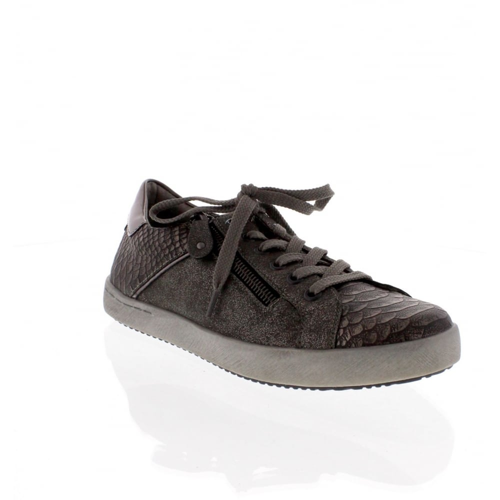 Remonte Ladies Metallic Trainers D5201-91