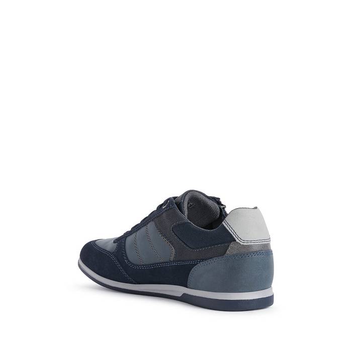 Geox Mens U254GA U Renan - Suede Waxed Leather