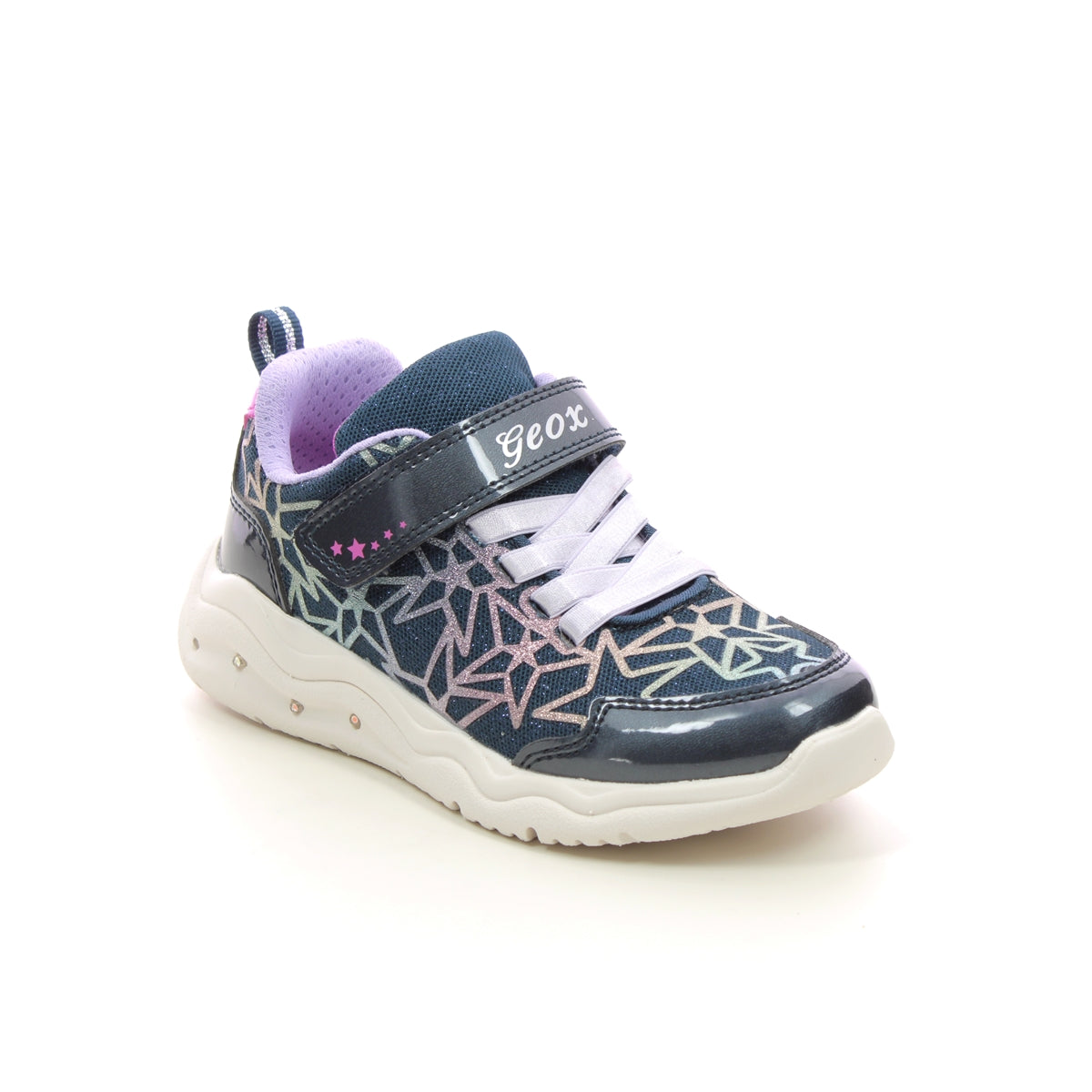 Geox J Phyper J35GUA Girls Navy/Multicolour