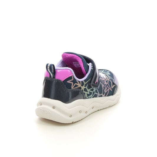 Geox J Phyper J35GUA Girls Navy/Multicolour