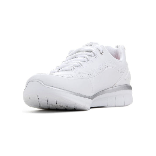 Skechers Ladies Synergy 2.0 White Trainers 12363