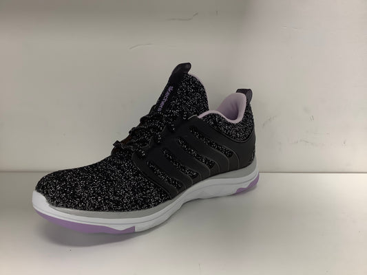 Skechers Kids Diamond Runner - Sparkle Sprints Black Trainers 81561L