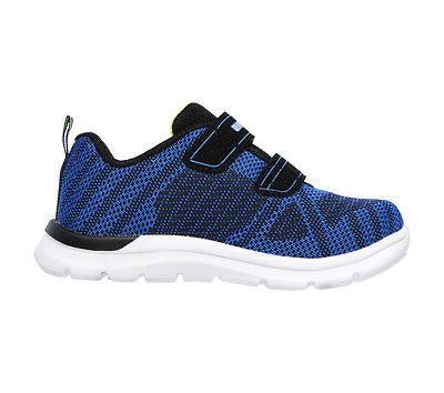 Skechers Kids Skech-Lite Comfy Stepz Blue & Black Boys Trainers 95052N