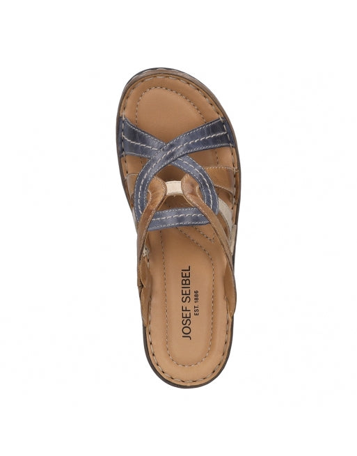 Josef Seibel Ladies 56366-95-506 Catalonia Dunkle Blue Kombi