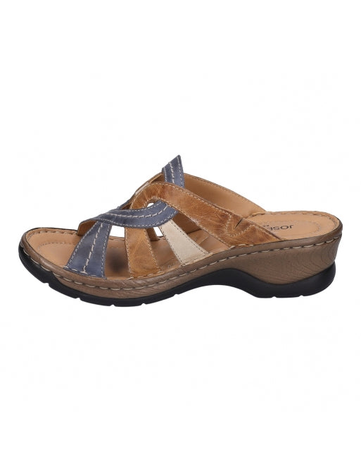 Josef Seibel Ladies 56366-95-506 Catalonia Dunkle Blue Kombi