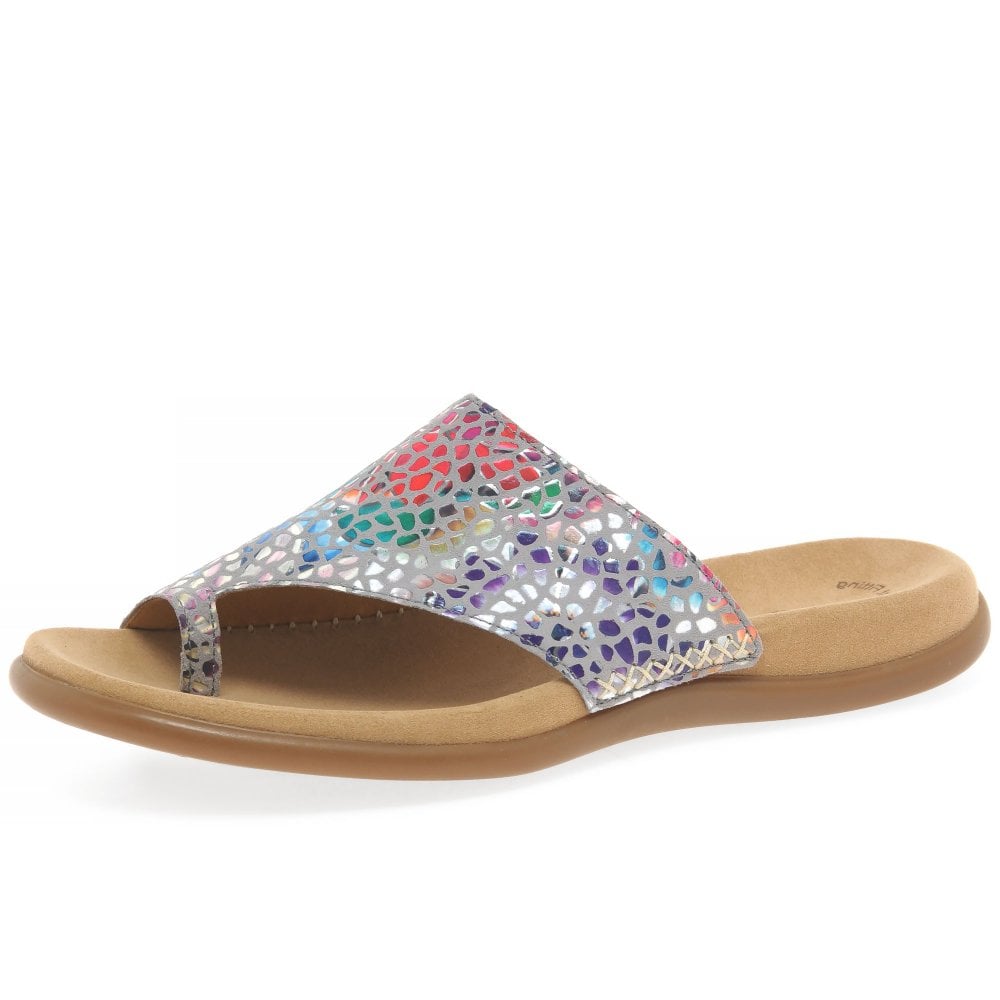 Gabor Ladies Lanazrote Floral Multi Sandals 43.700.33
