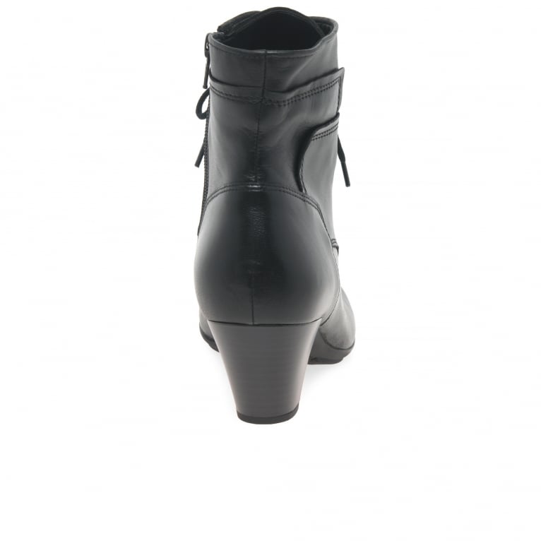 Gabor Ladies National Black Ankle Boots 55.644.27