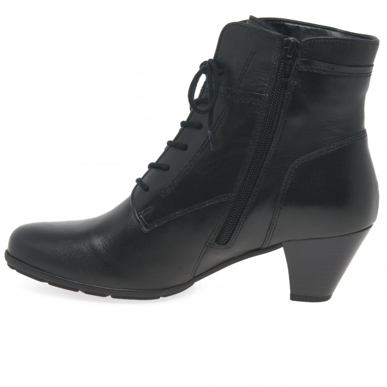 Gabor Ladies National Black Ankle Boots 55.644.27