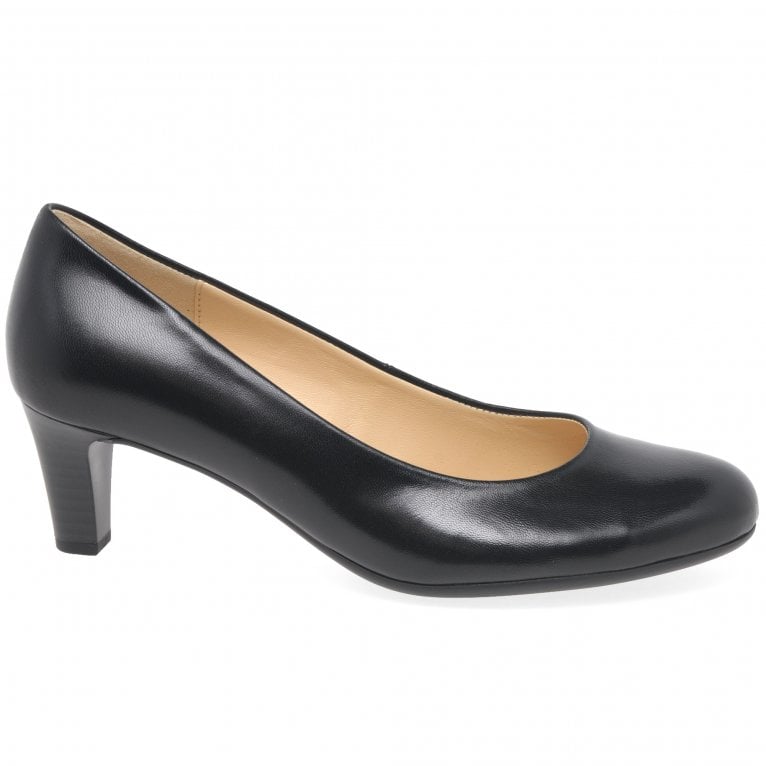 Gabor Ladies Nesta 2 Black Court Heels 01.400.37