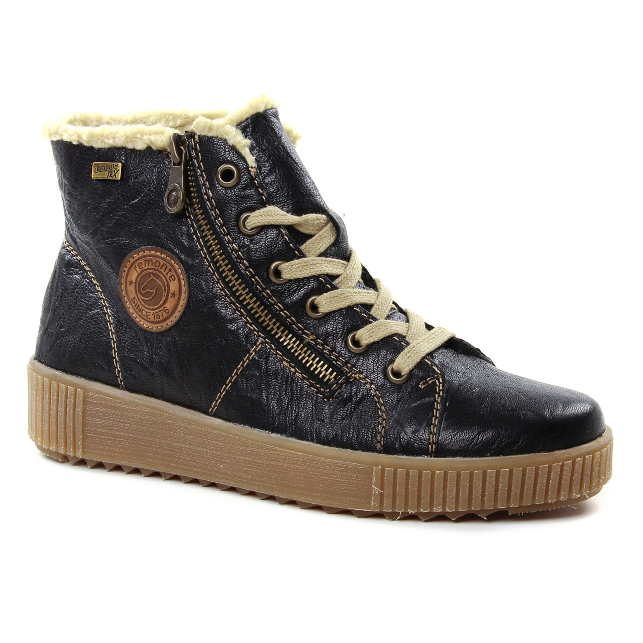 Remonte Ladies Black Ankle Boots R7980-01