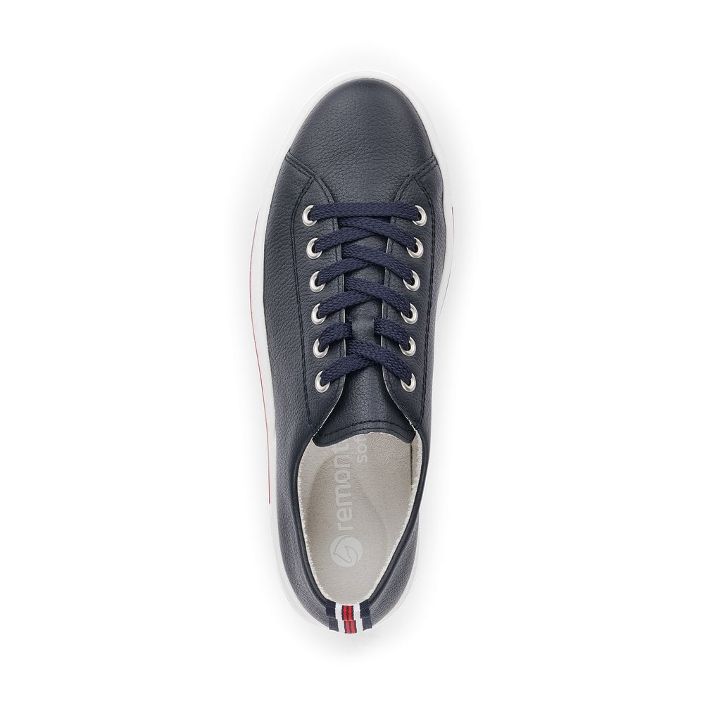 Remonte Ladies Blue Casual Trainer Shoes D0900-15
