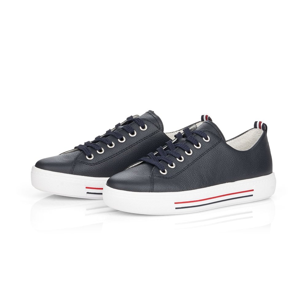 Remonte Ladies Blue Casual Trainer Shoes D0900-15