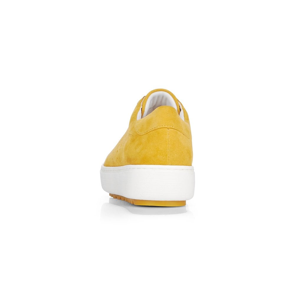 Remonte Ladies Yellow Trainer Shoes D1004-68