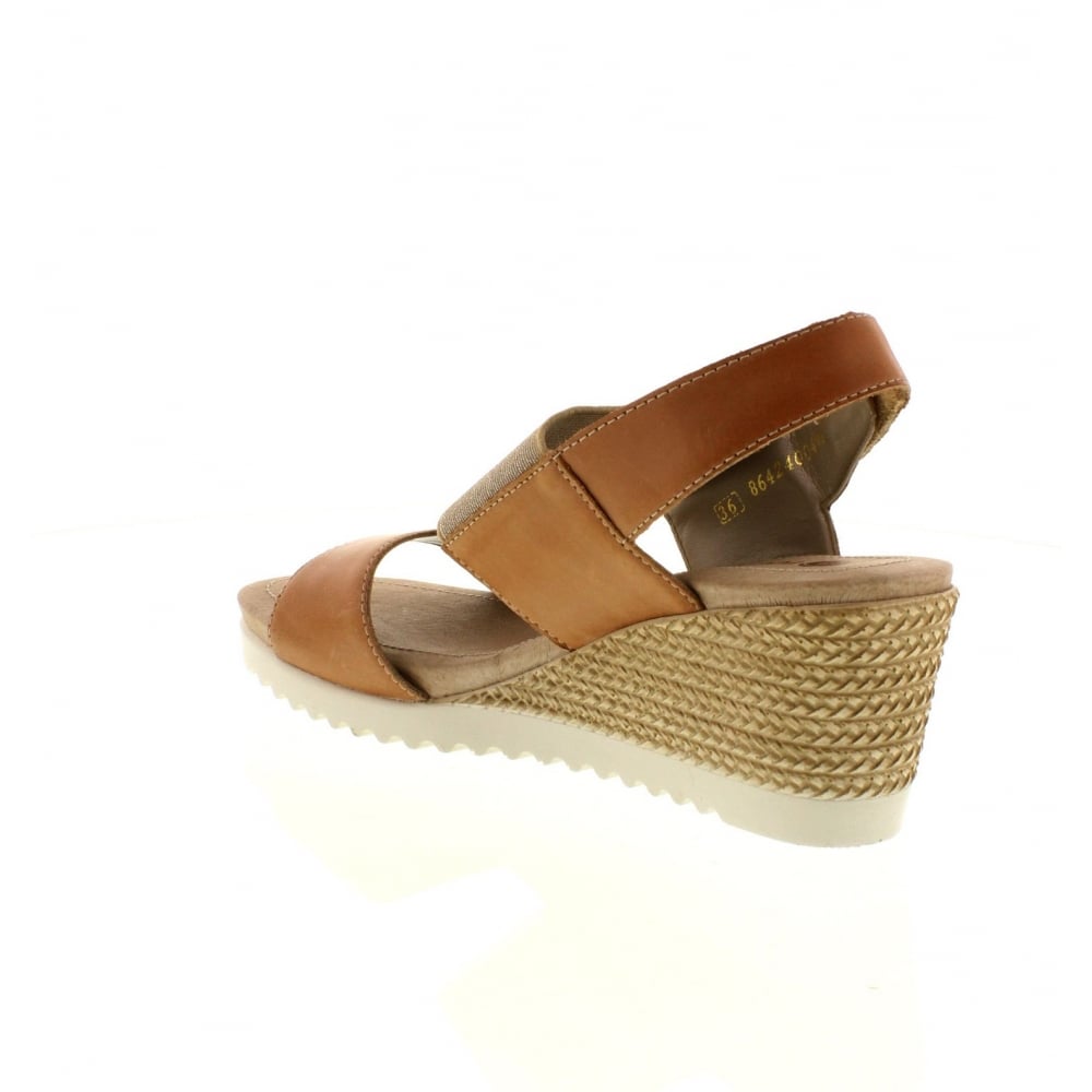 Remonte Ladies Brown Combination Sandals D3458-20