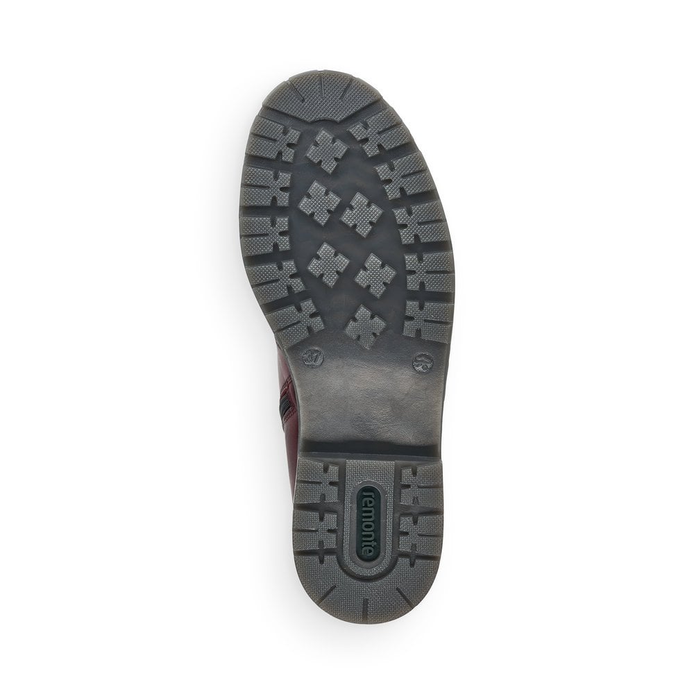 Remonte D4871-35 Ladies Red Boot