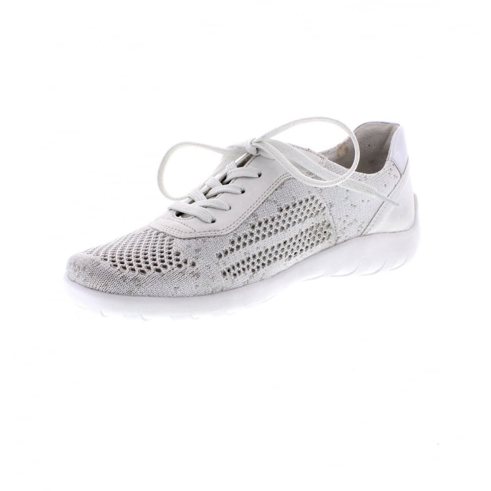 Remonte Ladies White Casual Trainer Shoes R3503-80