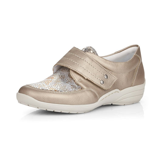 Remonte Ladies Bronze Slip On Shoes R7632-90