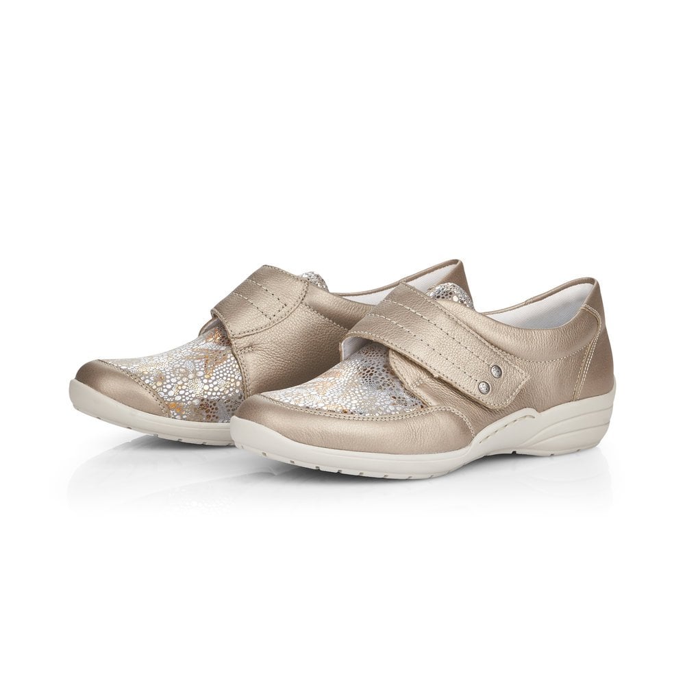 Remonte Ladies Bronze Slip On Shoes R7632-90