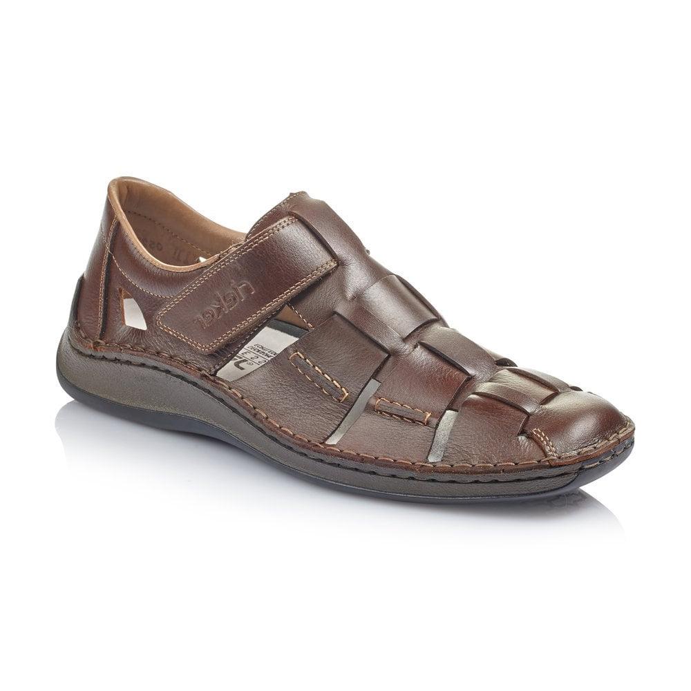 Rieker Men 05273-25 Brown Sandal