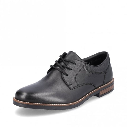 Rieker 13510-00 Mens Black Lace Up Shoe