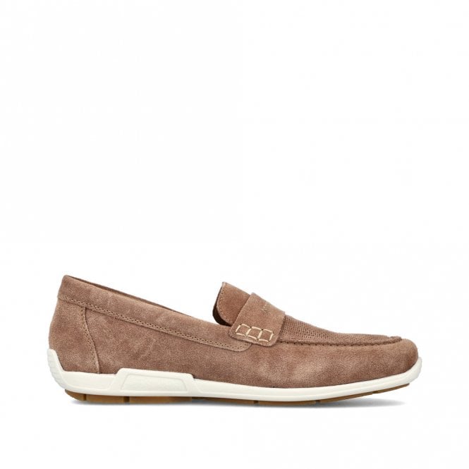 RIEKER 09050-64 MEN SUEDE LEATHER SLIP-ON SHOES
