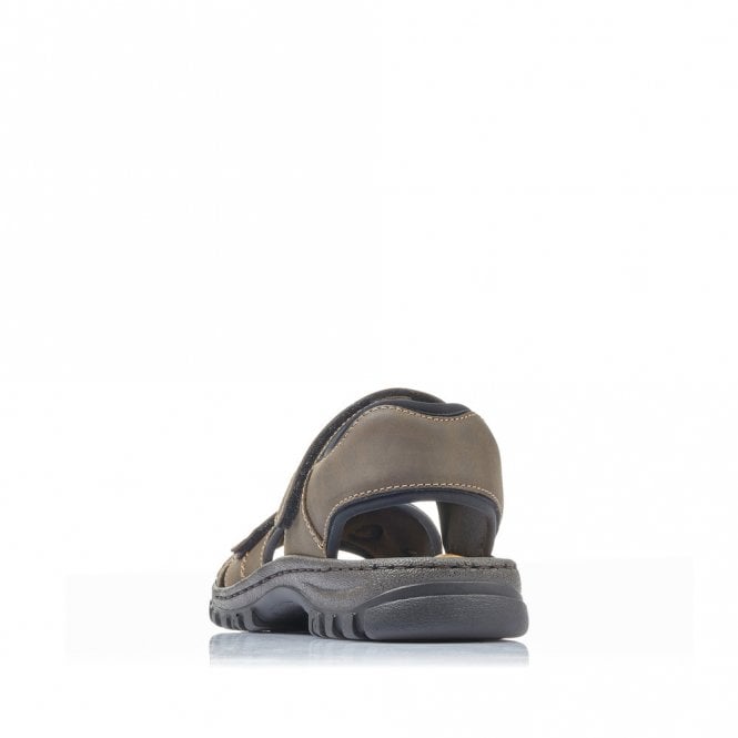 Rieker 25051-27 Mens Brown Sandal