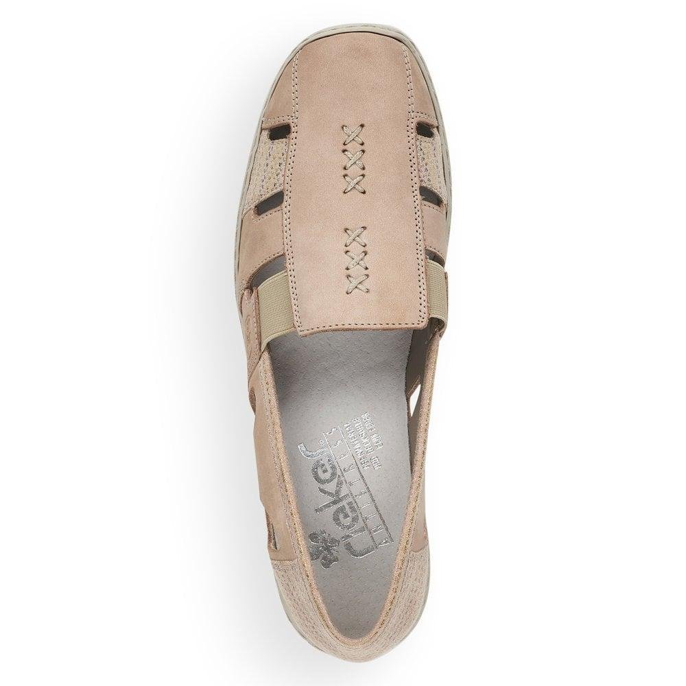 Rieker 41385-60 Ladies Cliff/Beige-Multi