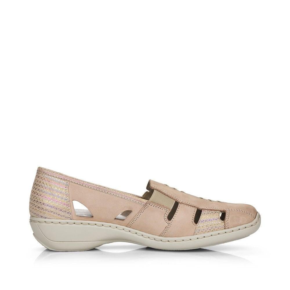 Rieker 41385-60 Ladies Cliff/Beige-Multi