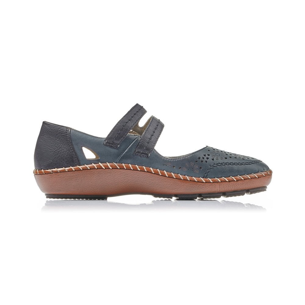 Rieker 44875-14 Ladies Navy