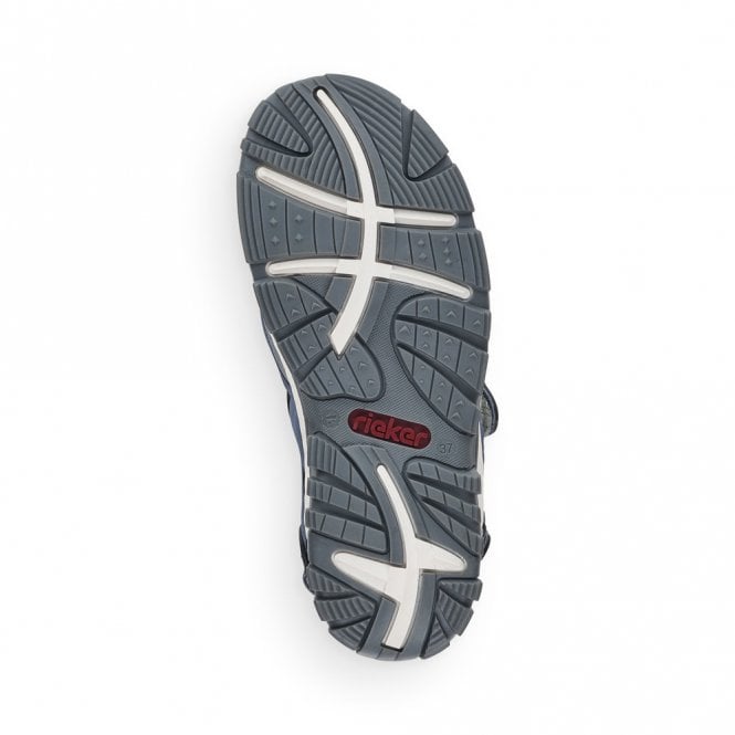 Rieker 68874-14 Blue Ladies Sandal