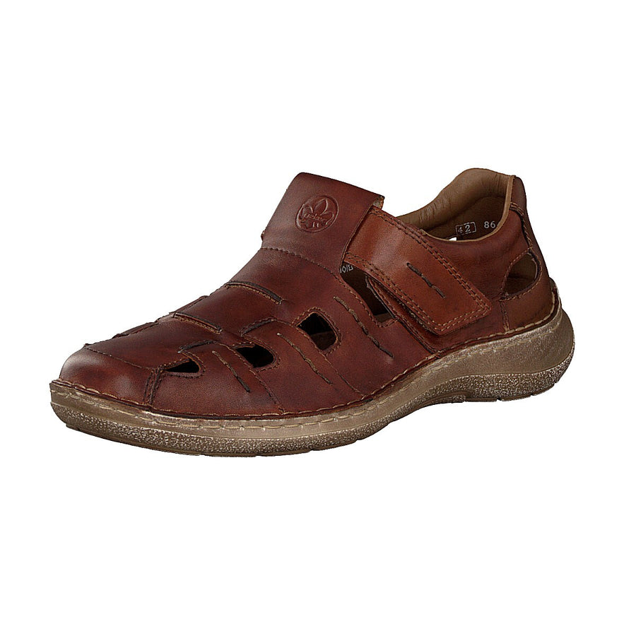 Rieker 03068-24 Brown Mens Sandal