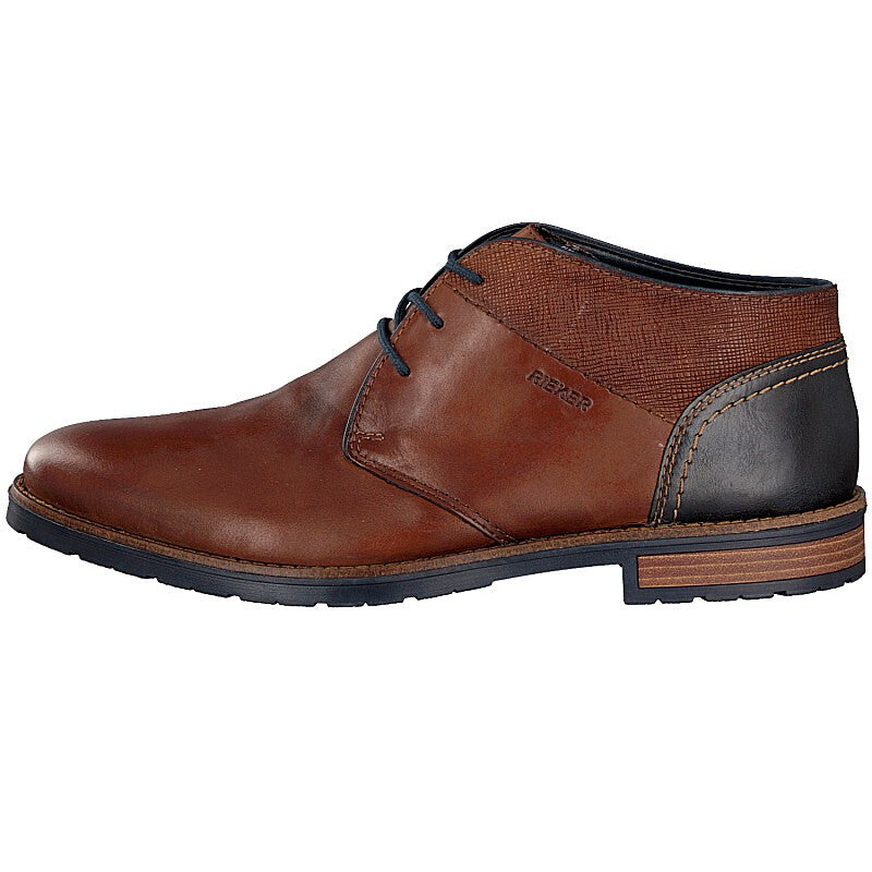 Rieker Mens Lace-Up Brown Boots 14630-26