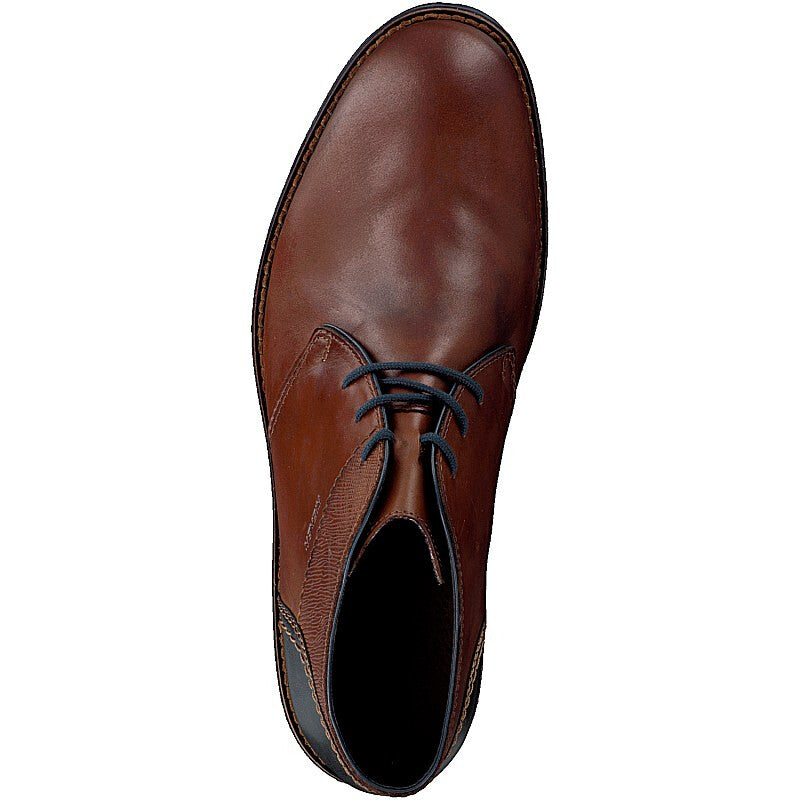 Rieker Mens Lace-Up Brown Boots 14630-26