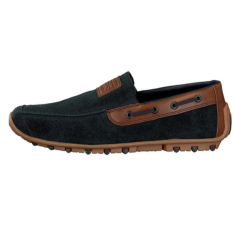 Rieker Mens Blue Slip-On Shoes 08977-14