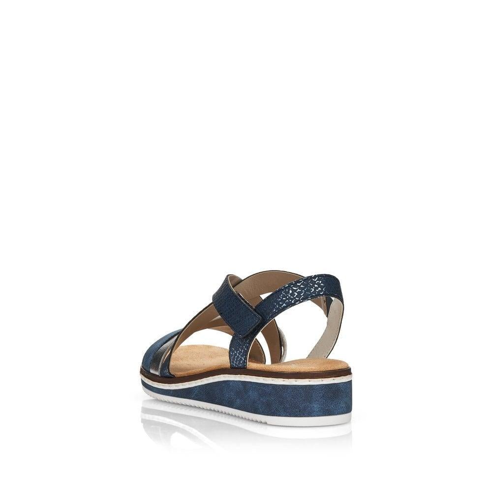 Rieker V3663-14 Ladies Baltik/Silber/Royal