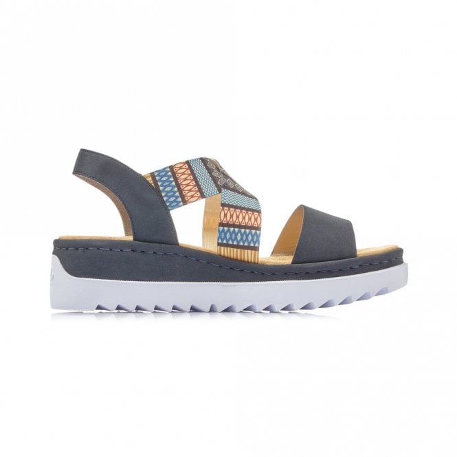 Rieker V44G8-14 Pazifik Multi Ladies Sandal