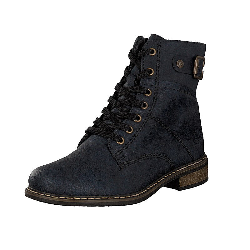Rieker 71242-15 Ladies Boot Blue