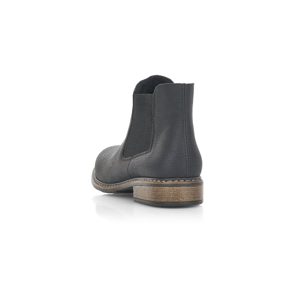 Rieker Z4994-00 Ladies Black Chelsea Boot