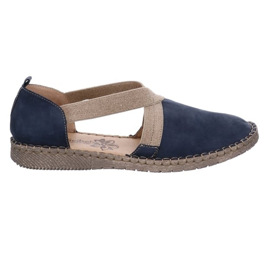 Josef Seibel Sofie 29 Blue Flat Sandals 71829 912 531