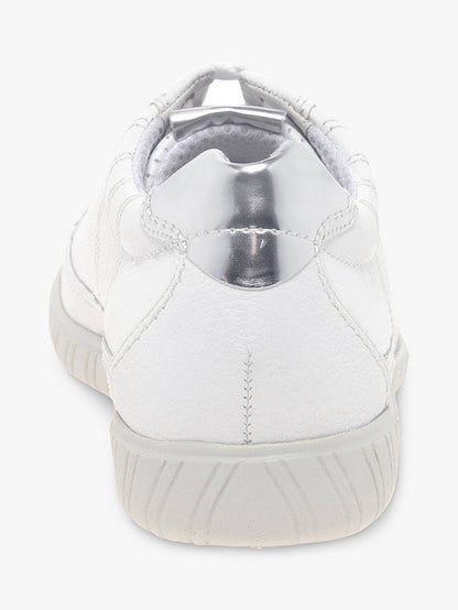 Gabor 46.458.50 Ladies White Lace Up Trainer