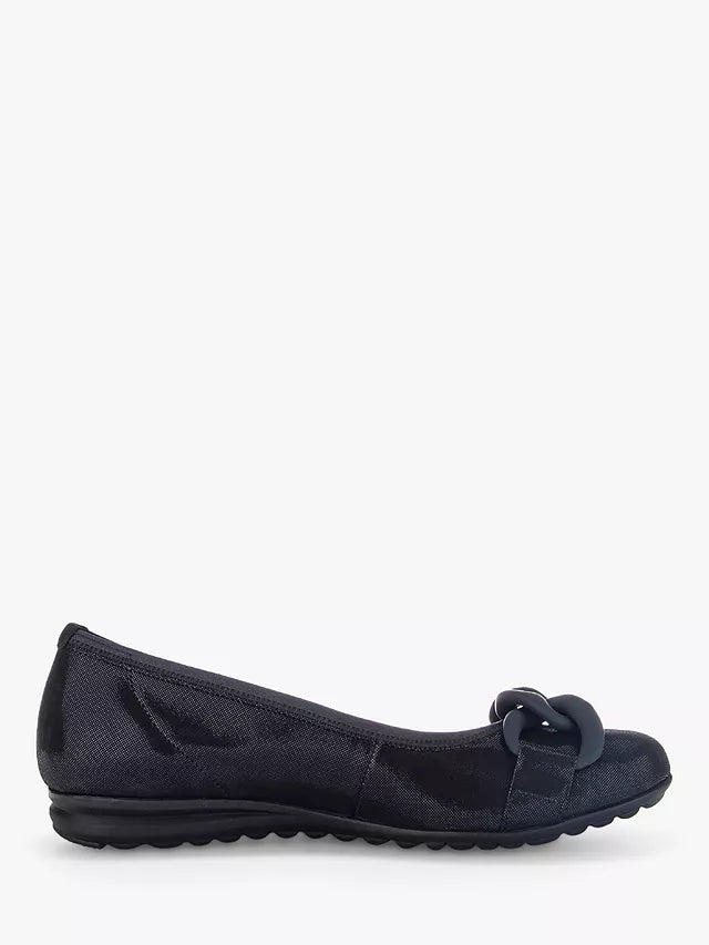 Gabor 42.625.36 Ladies Sabia Blue Suede Pump
