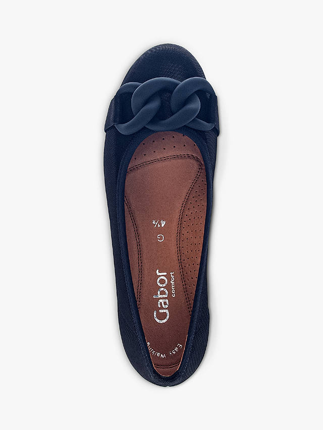 Gabor 32.625.36 Ladies Sabia Blue Suede Pump