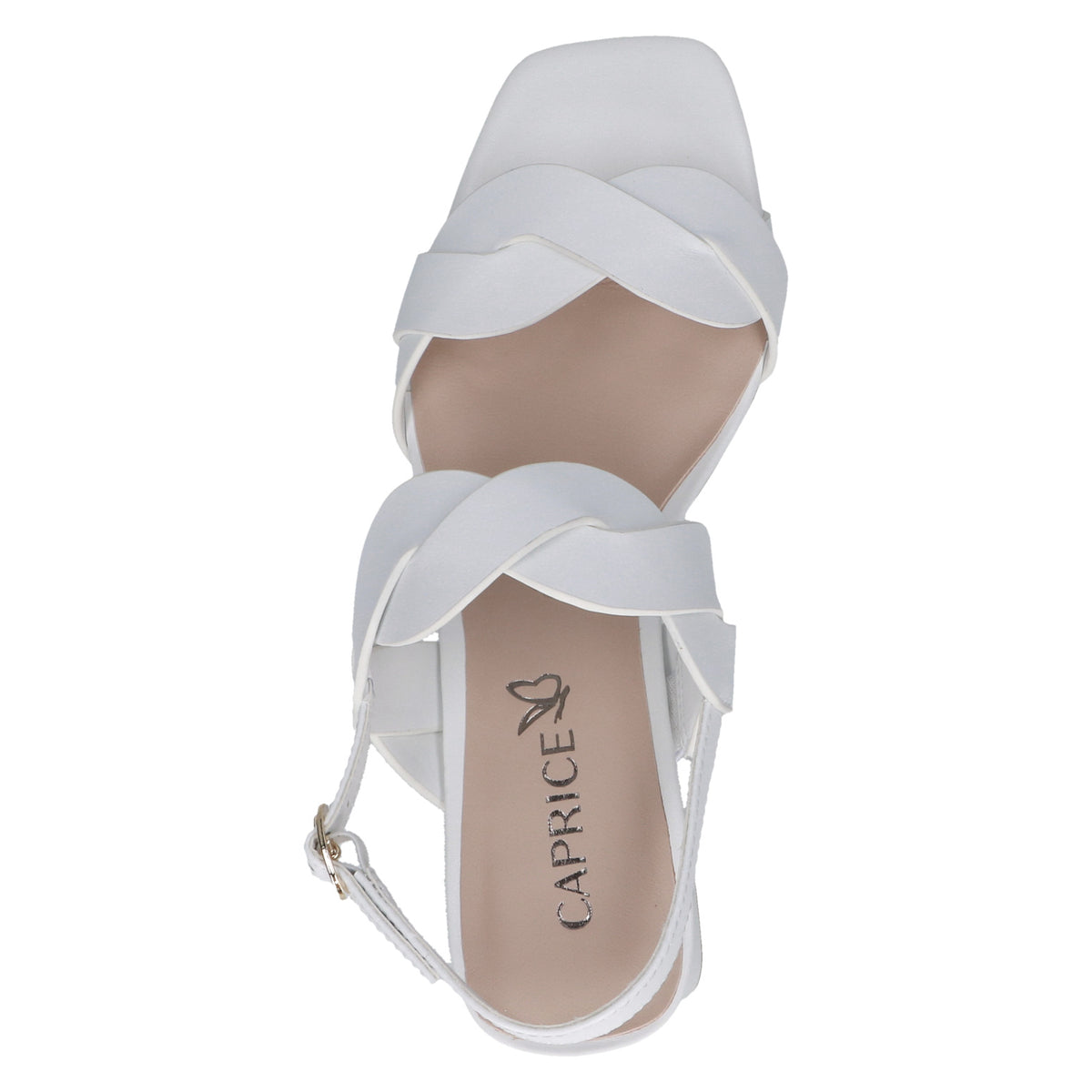 Caprice 9-28317-42 Ladies White Nappa Sandal